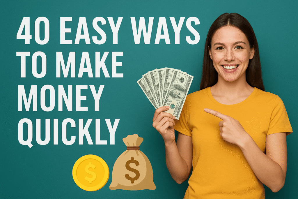 40 ways to earn money